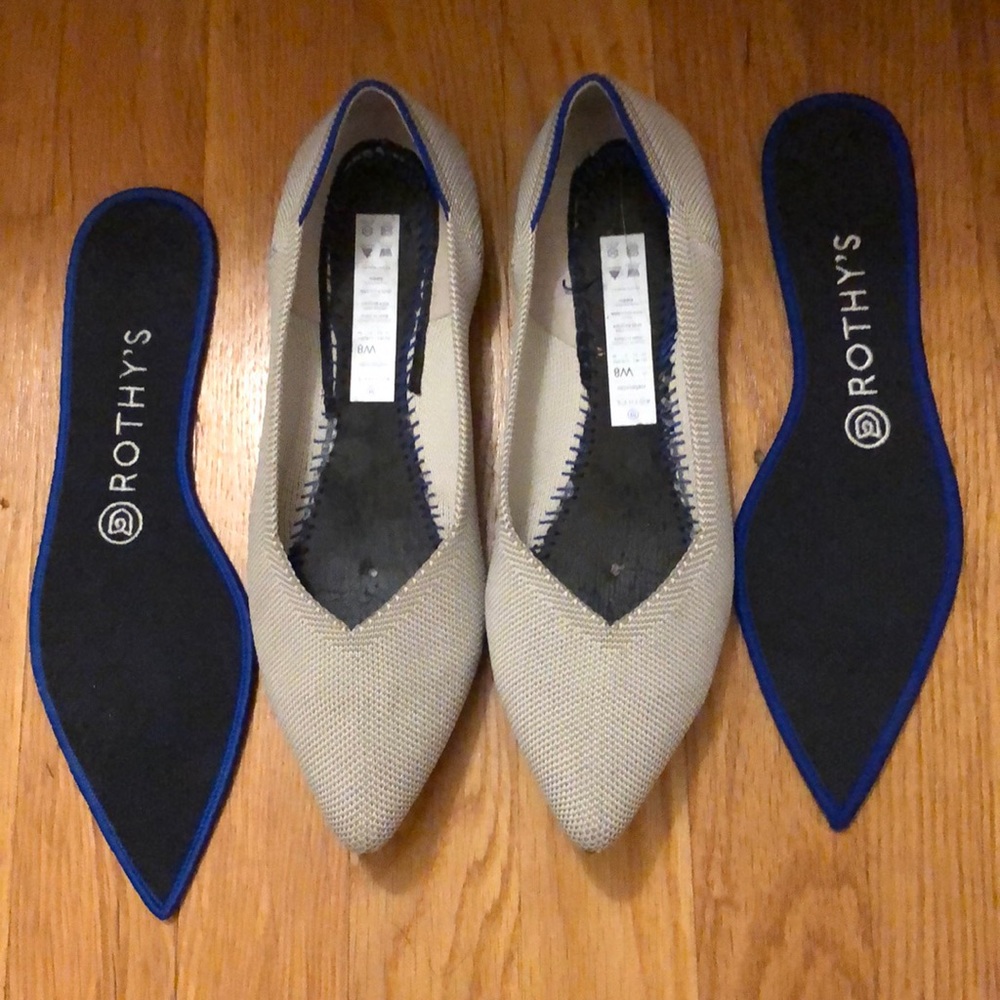 Flax Rothy’s women’s size 8